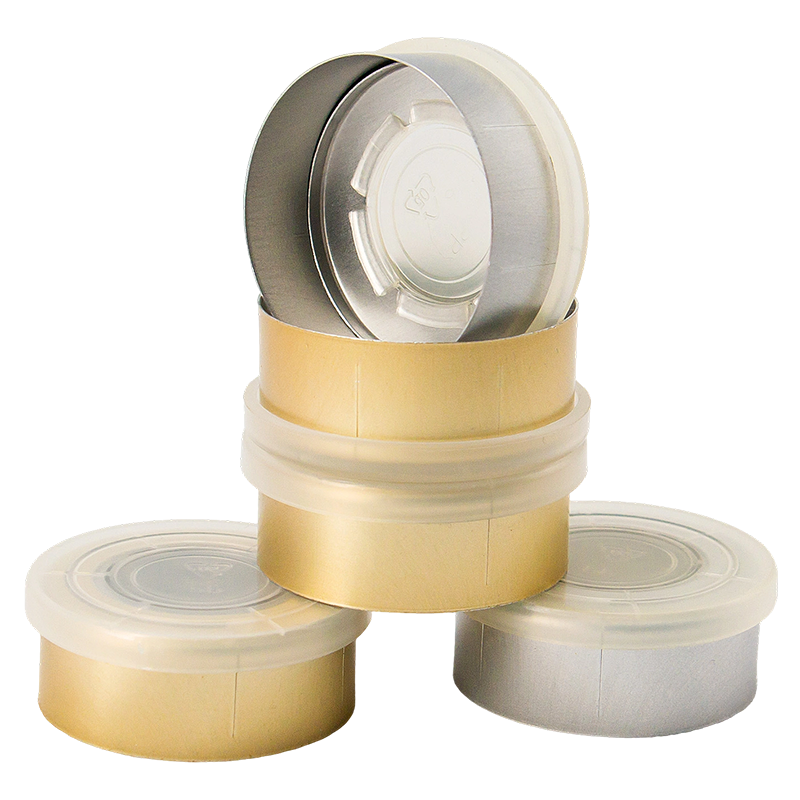 Oderwij aluminiowo-plastikową nasadkę